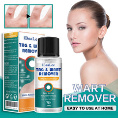 AEDNX Wart Remover brush-application for precise treatment on targeted wart areas.