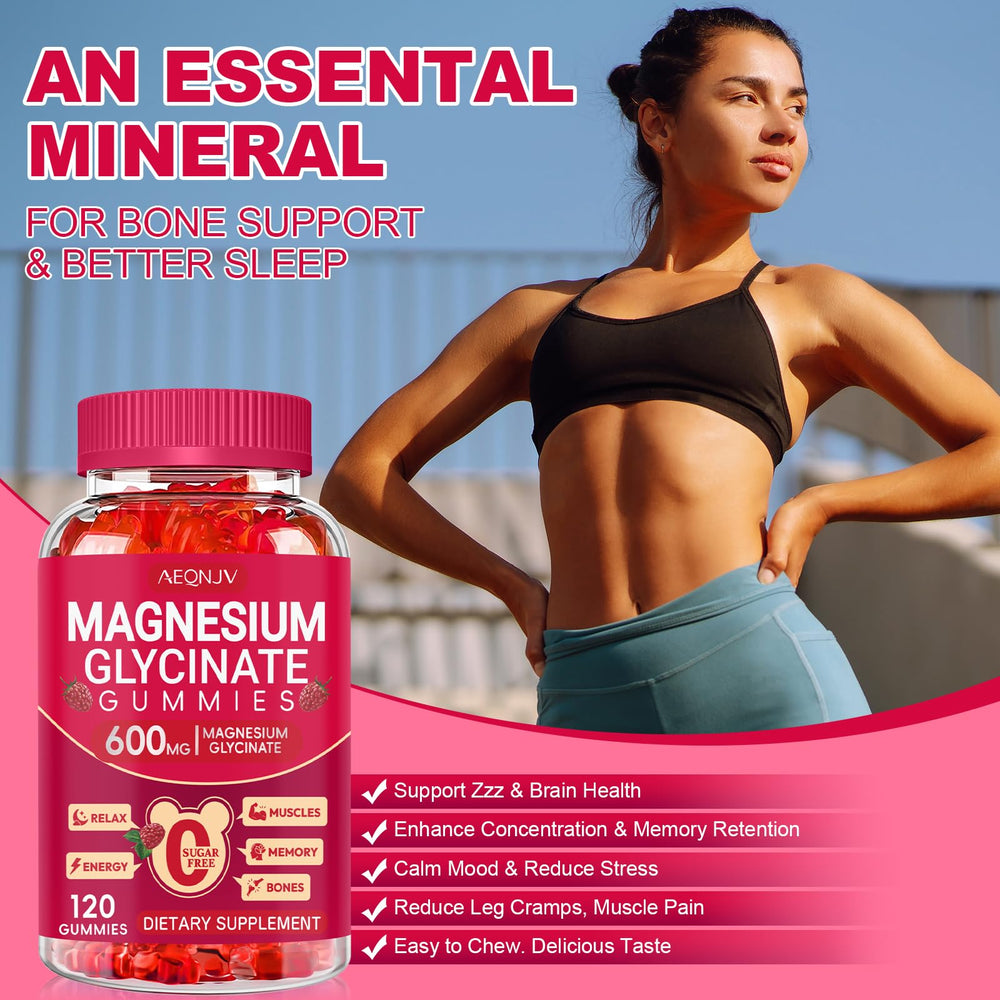 AEQNJV vegan and gluten-free gummies for adults.