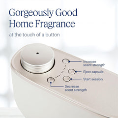 Storage scene highlights long-lasting aroma for cozy rooms