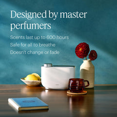 AERA room diffusion process spreads fragrance through natural airflow