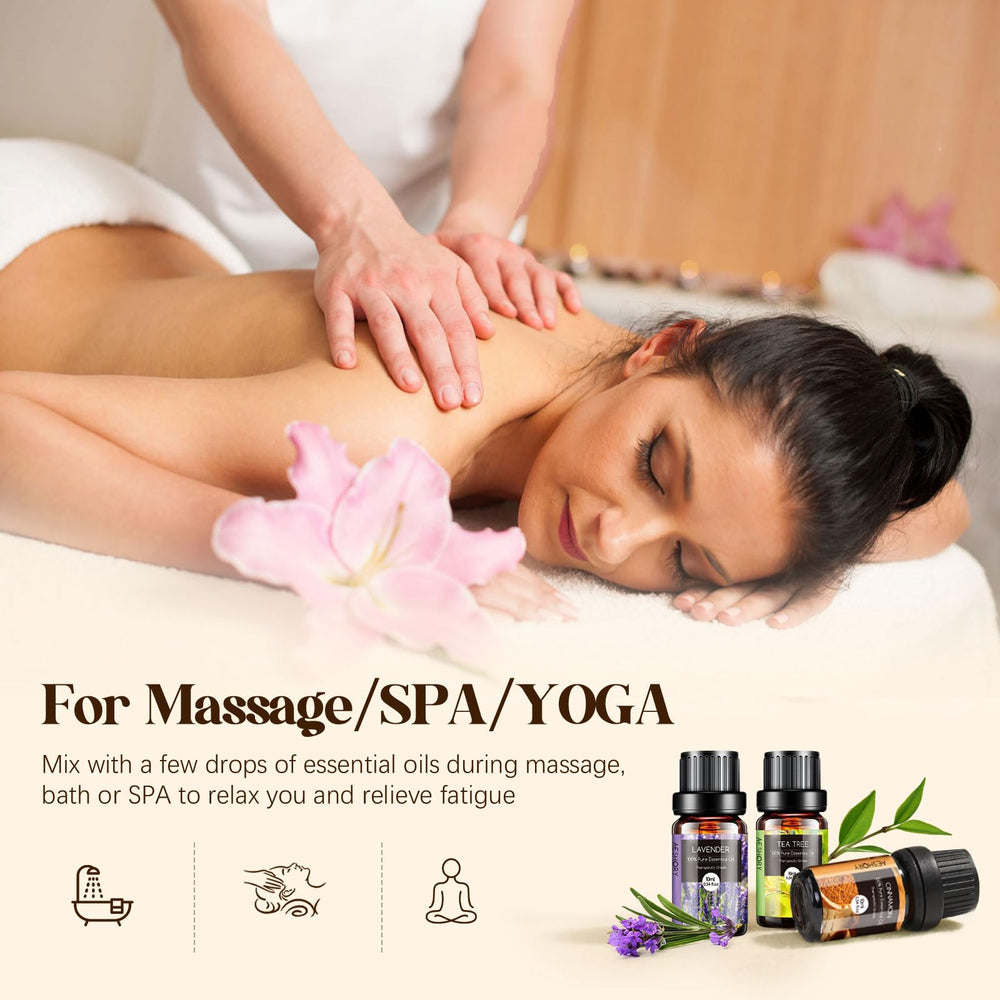 Aeshory lemongrass 10ml bottle with vibrant scent for massage blends.