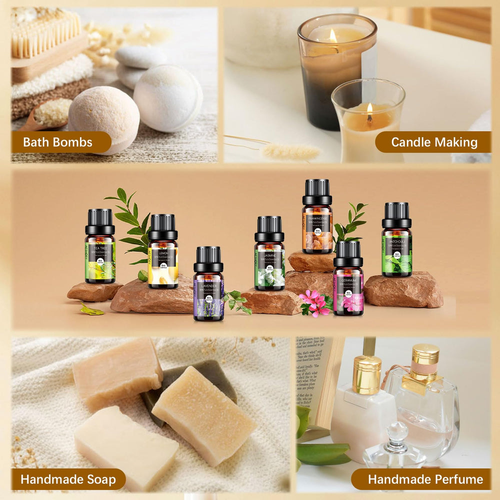 Aeshory peppermint 10ml bottle cools senses in diffusers and spa routines.