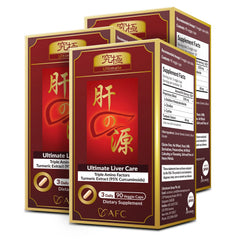 AFC Japan Ultimate Liver Care bottle highlighting premium detox blend for daily vitality.