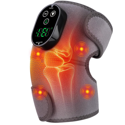 AFDEAL cordless knee heating pad with compact design for on-the-go warmth