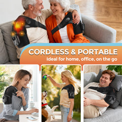 AFDEAL portable 5000mAh battery supports all-day use.