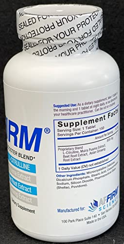 AFFIRM L-Citrulline bottle on table suggesting convenient, everyday supplementation.