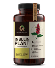 Afiyah Organic Costus Igneus capsules free items included with order
