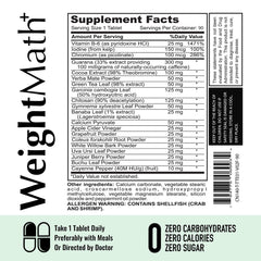 Afterave Essentials WeightMath probiotic system visible on packaging promotes gut balance.