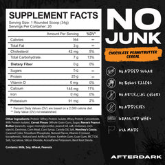 AfterDARK AfterBites pour bottle highlighting easy mixability for quick shakes