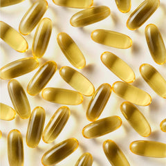 AG1 Omega-3 Softgels bottle front view for daily supplement use.