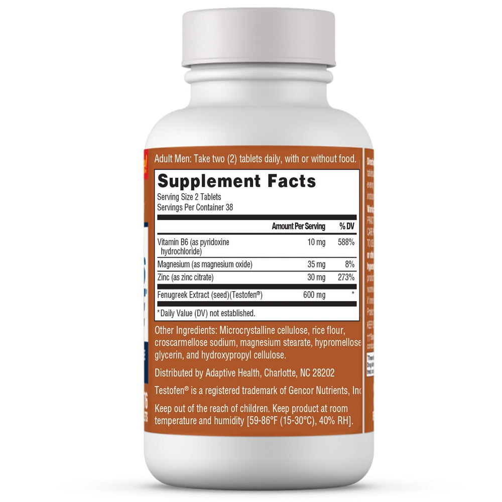 Ageless Male bottle pour demonstrating easy daily dosing