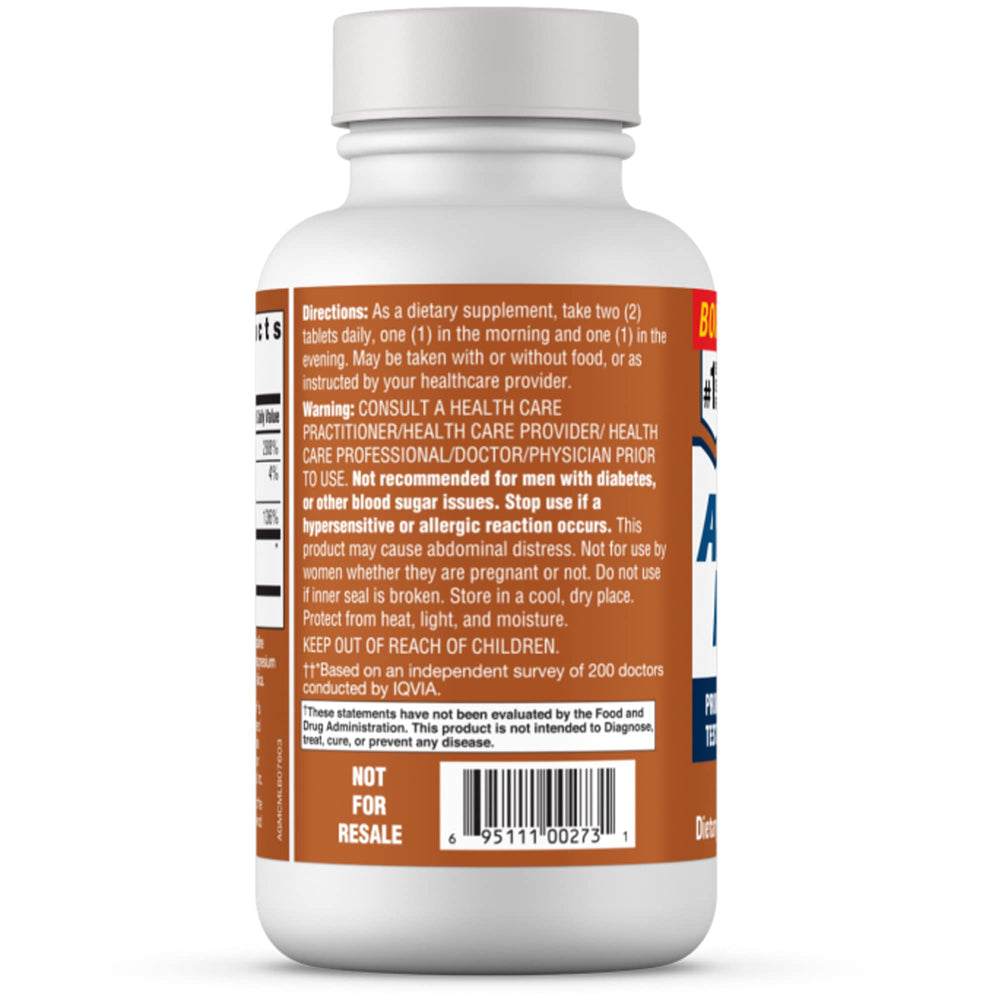 Ageless Male energy levels shot indicating daytime vigor with regular use