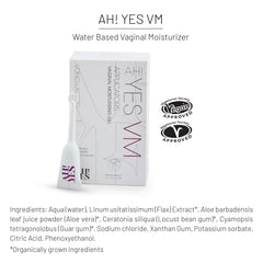 AH! YES VM organic ingredients emphasize natural rehydration.