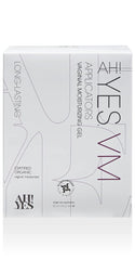 AH! YES VM water-based vaginal moisturizer bottle enabling quick intimate hydration.