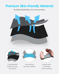 AHIYIYI headgear material is washable for easy care
