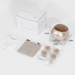 AIBOKEE premium-gold finish product shot suitable for luxury home spa routines