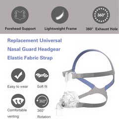 AICANMOU soft pull-resistant fabric headgear reduces wear while maintaining stability.
