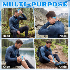 No freezer needed cold pack for easy, immediate cooling