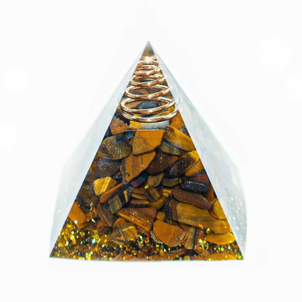 AierCrystal color mixed pyramids on display for vibrant room accents.