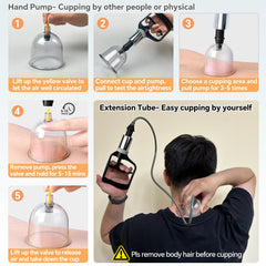 AIKOTOO cupping set includes gua sha tool for enhanced massage