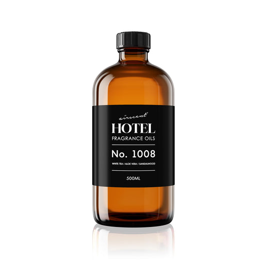 Air-Scent Hotel Diffuser Oil No. 1008 bottle front view, premium ambience.