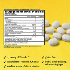 Airborne very berry flavor chewables on hand for easy daily intake