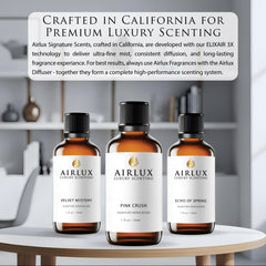 Airlux Lunar works with undiluted oils and lets you tailor scent strength precisely.