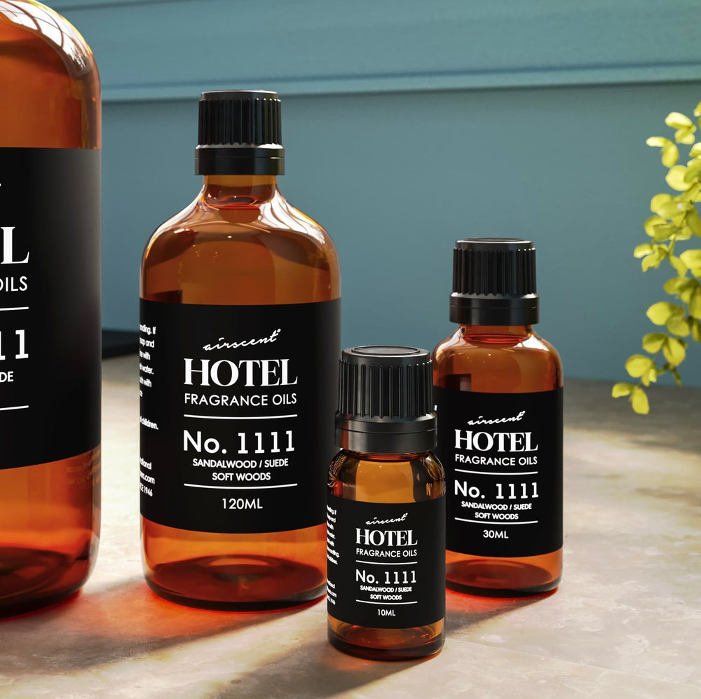 AirScent My Way room ambiance with a diffuser for hotel-inspired vibes.