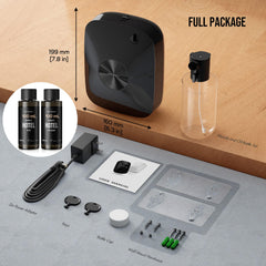 Airversa ANA Black kit features key-lock for secure, quiet diffusion