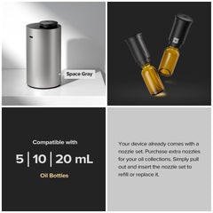 Airversa Coastal Aura oil bottle with coastal warmth and fresh ambiance