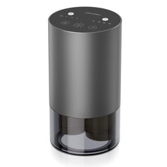 Airversa dual-nozzle diffuser front view in iron-grey finish.