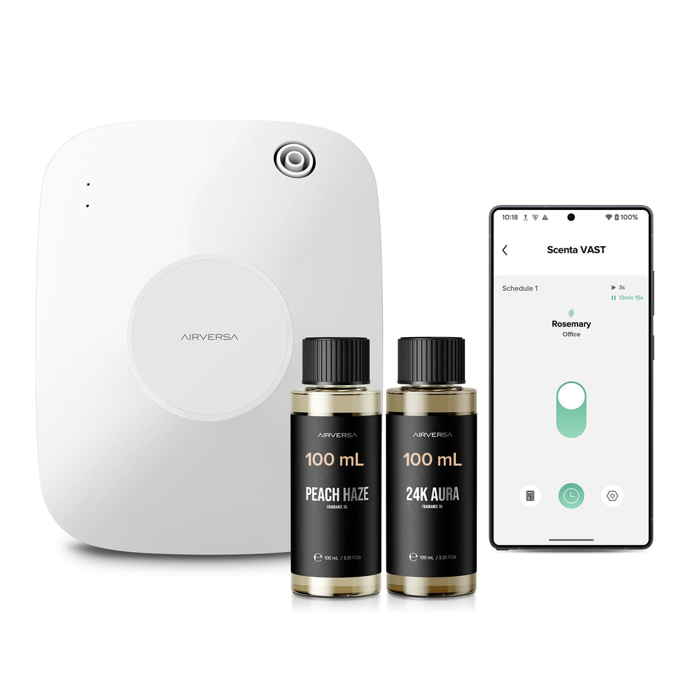 Airversa smart waterless diffuser front view for large rooms