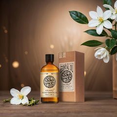 AKARZ Tulip Oil used in a candle blend for a subtle floral ambiance.