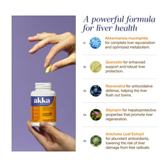 AKKA product close-up highlights non-GMO and gluten-free ingredients.