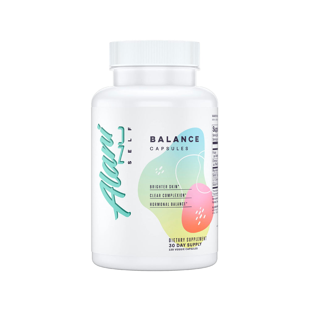 Alani Nu Balance bottle-front shows convenient daily energy and skin support.