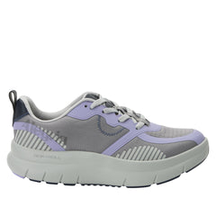 Alegria Solstyce arch-support footbed detail highlights cushioning for comfort.