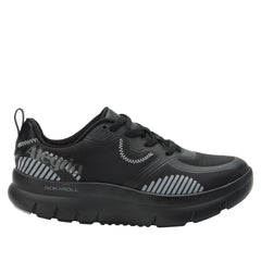 Alegria Solstyce Rok N Roll footbed provides cushioned removable comfort