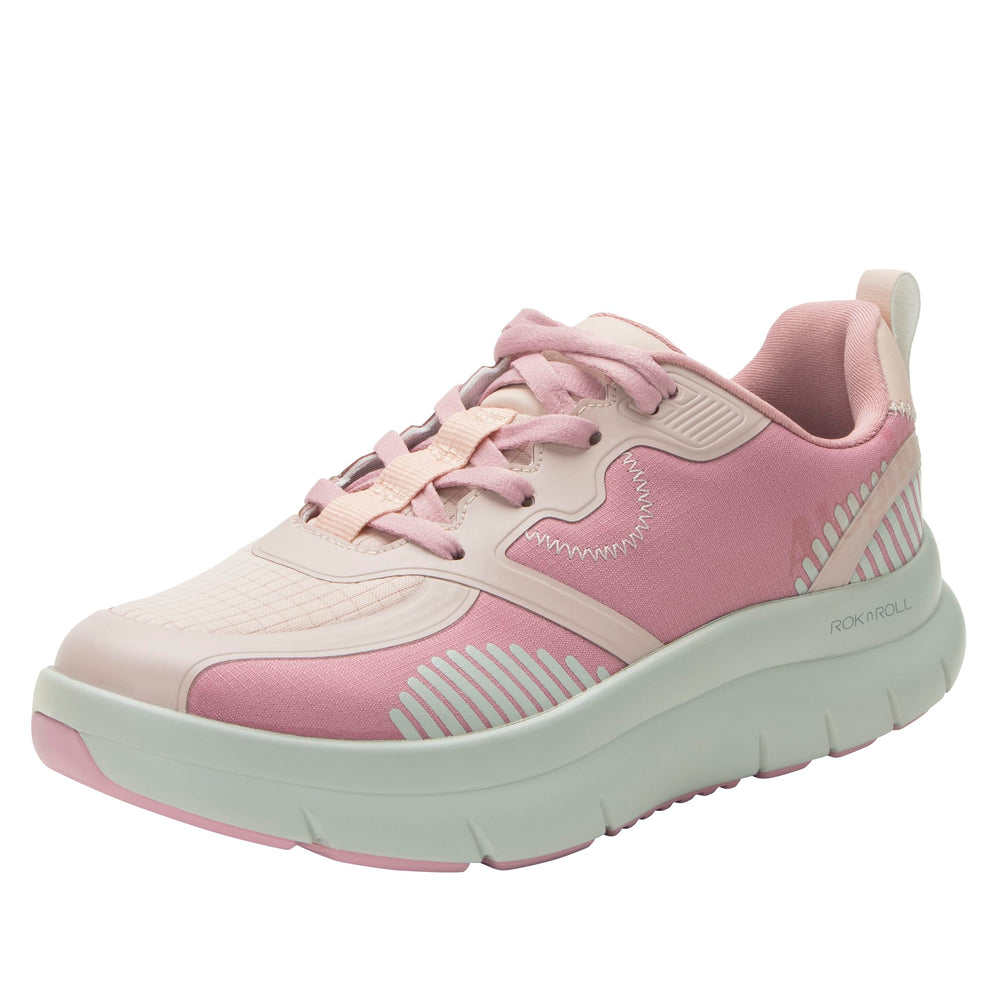 Alegria Solstyce Rok N Roll outsole supports a smooth forward roll for walking