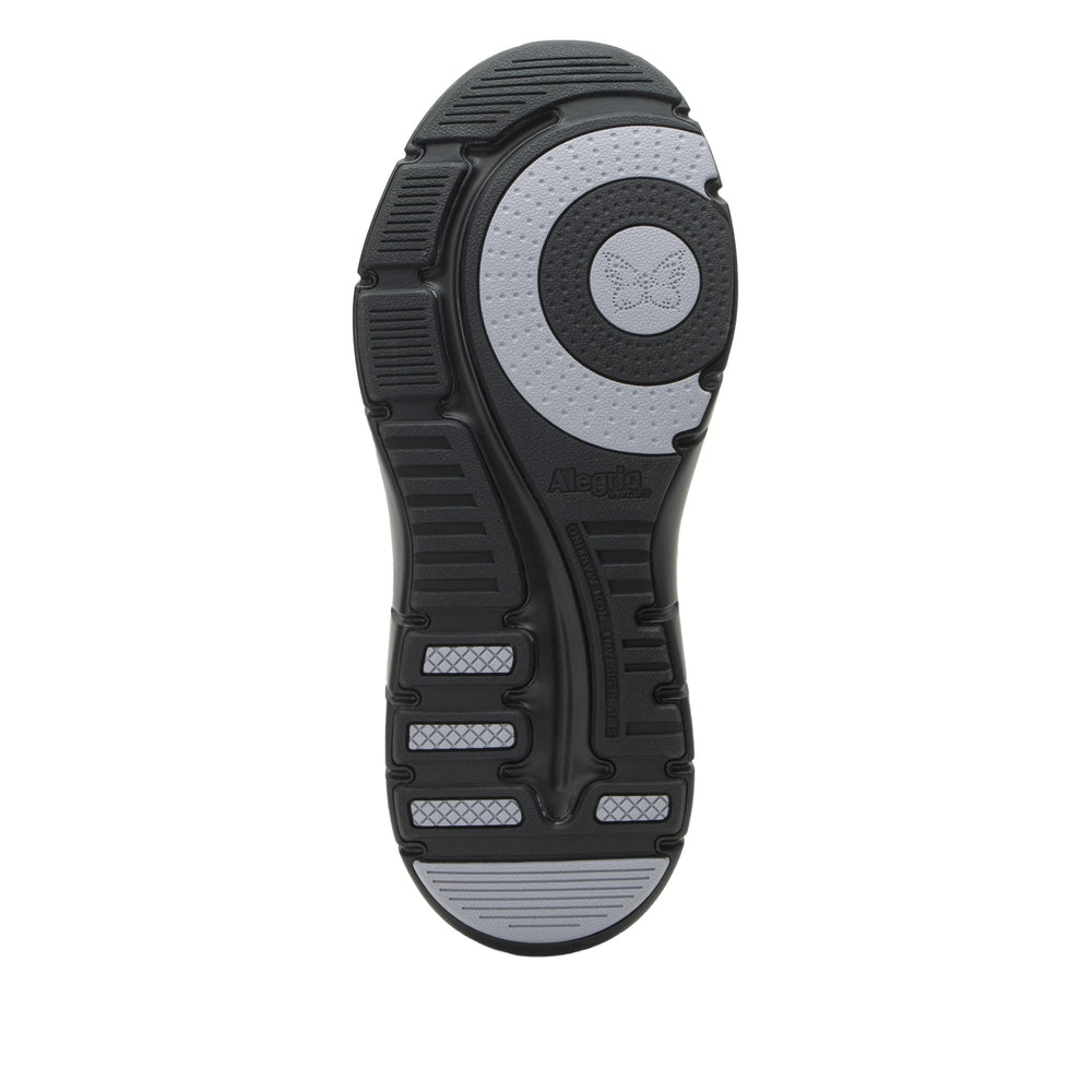 Alegria Solstyce Rok N Roll slip resistant outsole keeps you steady on varied surfaces
