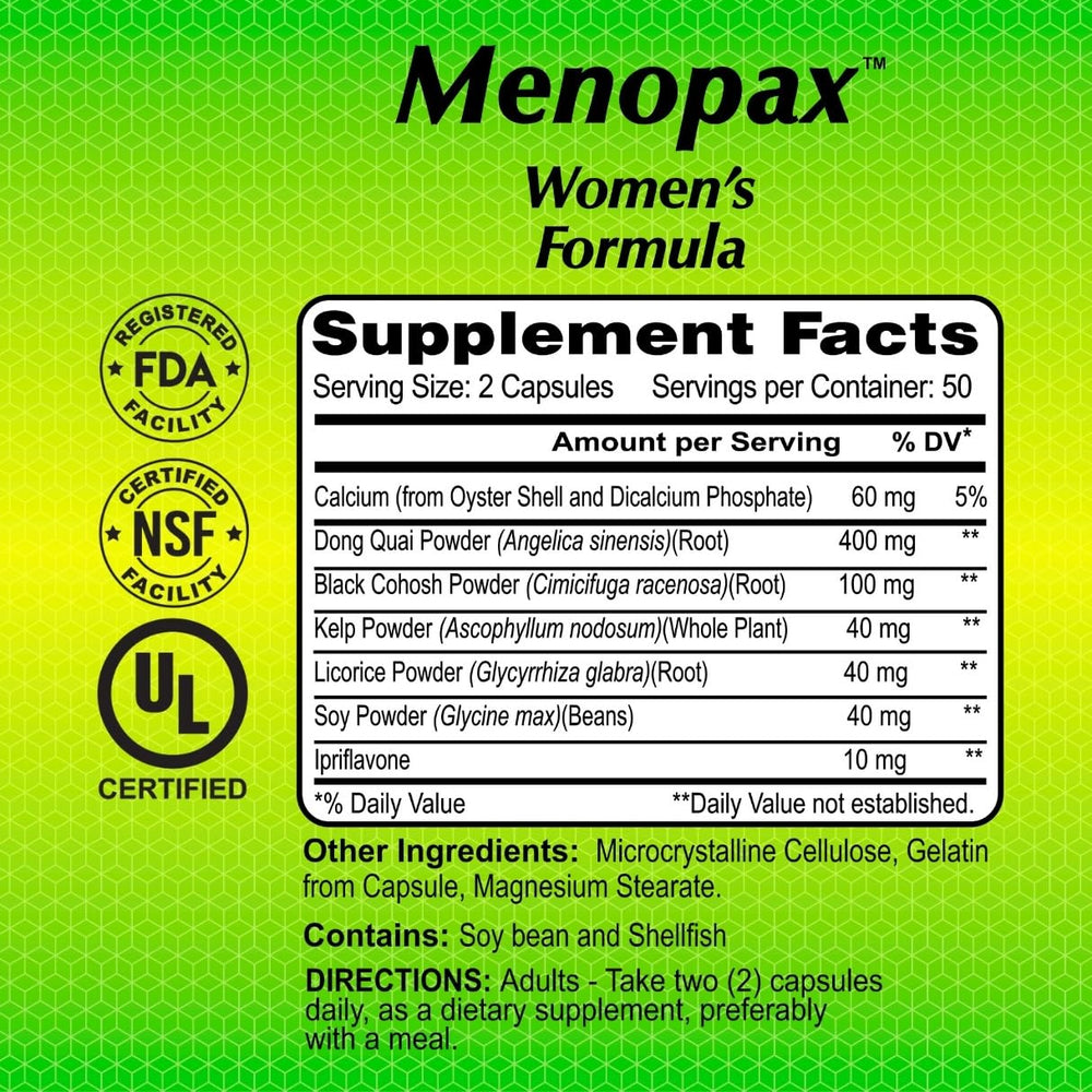 ALFA VITAMINS Menopax lifestyle shot with bottle suggesting daily routine.
