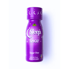 Alfa Vitamins Sleep Shot bottle cap closeup for easy dosing.