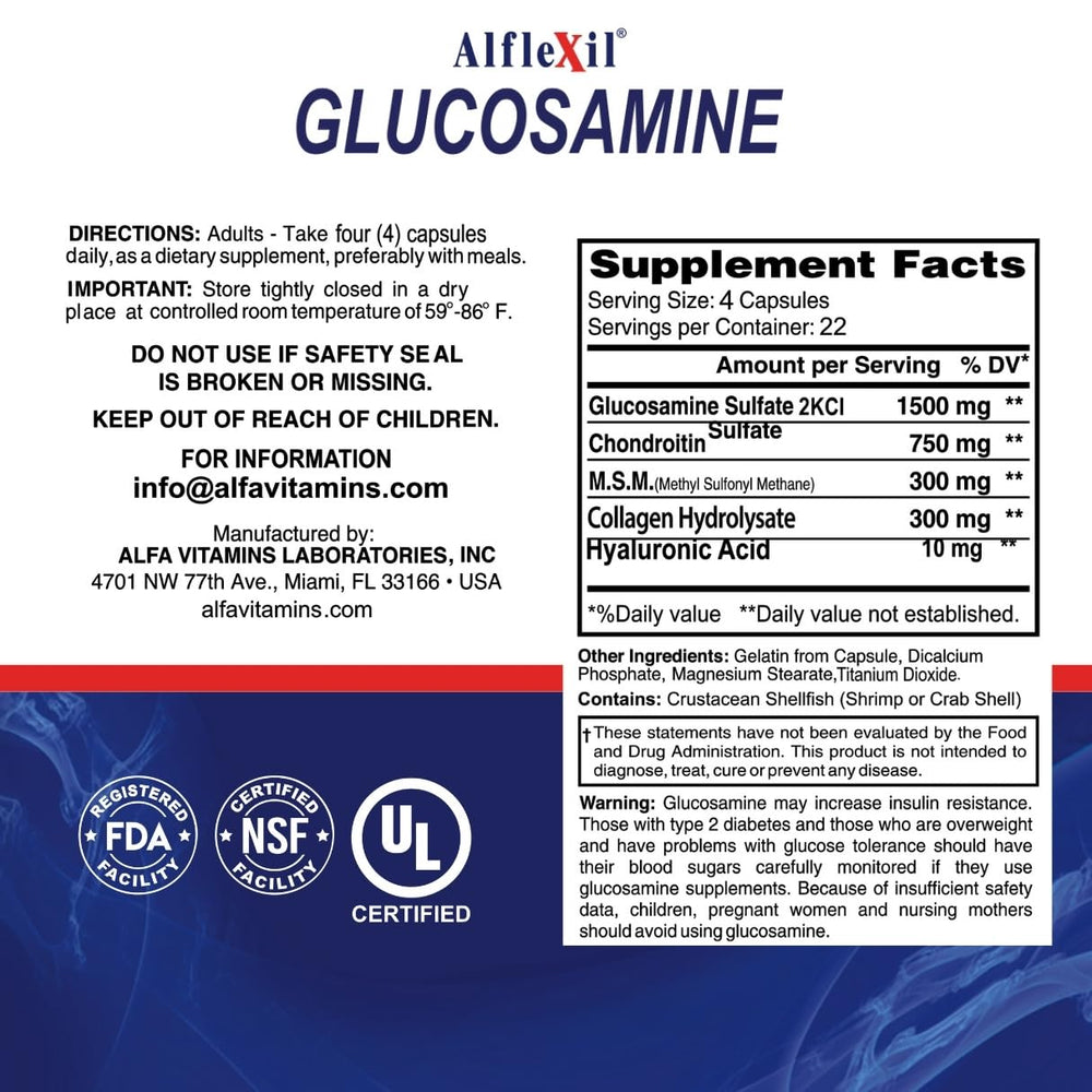 ALFLEXIL 4-pack packaging suggests value for ongoing routines.