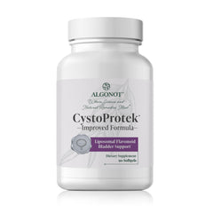 Algonot CystoProtek bottle front view highlighting bladder care formula