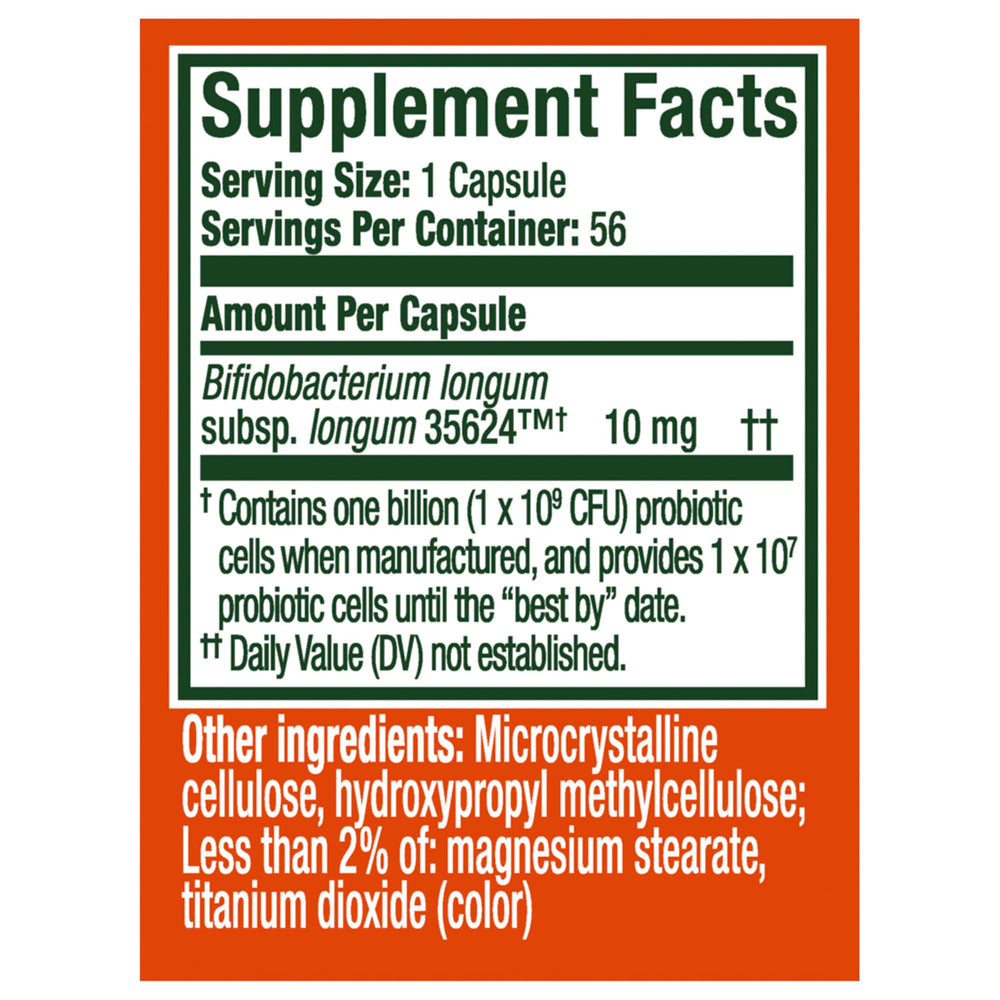 Capsules pictured with a healthy meal to illustrate daily use.