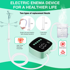 Alitake Enema Kit external water supply ensures stable solution prep