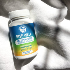 Rise Well B12 foil-pack, compact and travel-friendly.