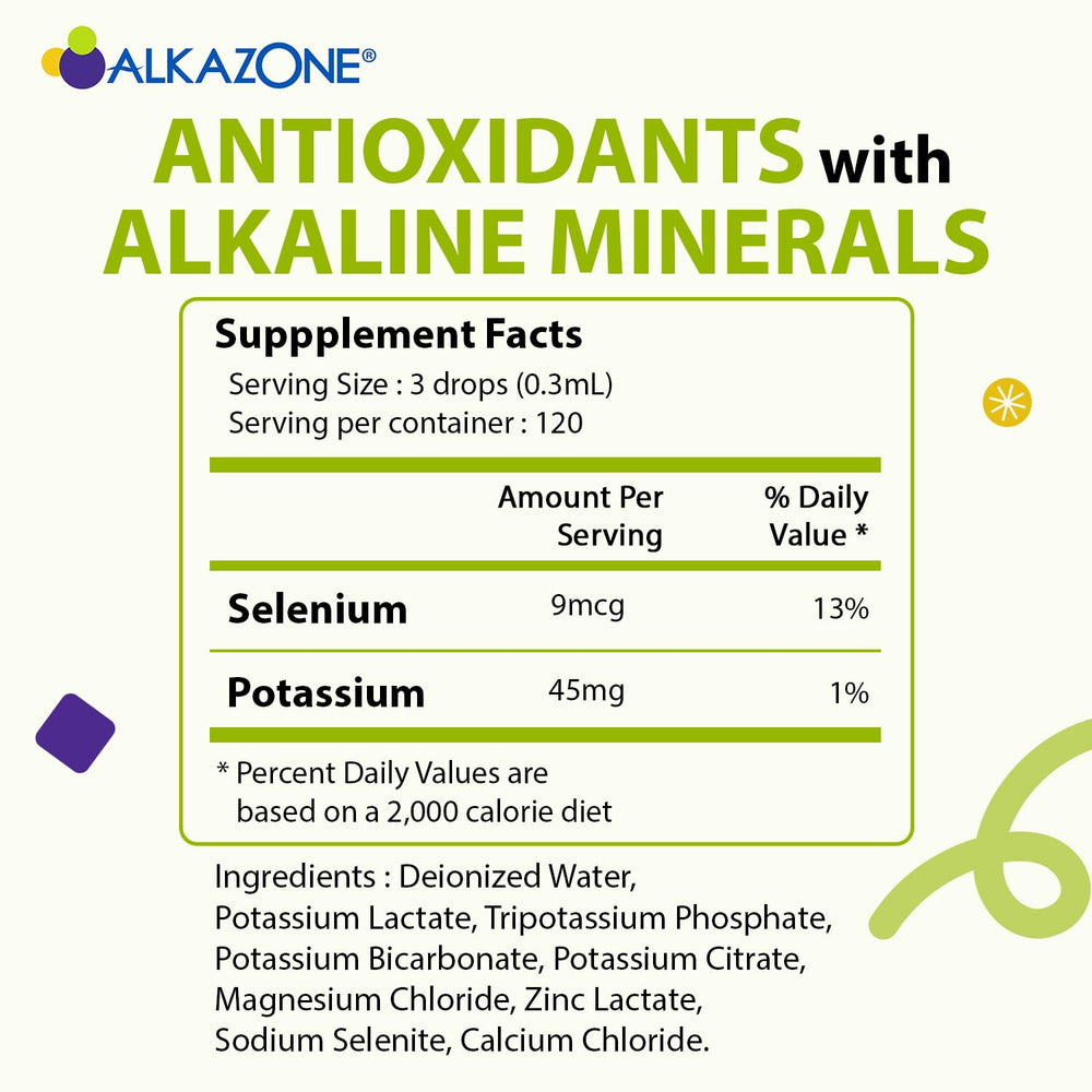 Alkazone Balance drops ready to add to water for on the go pH boost