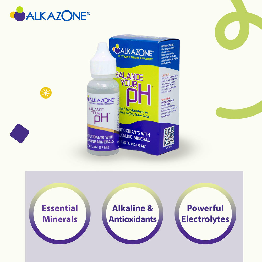 Two-pack Alkazone Balance bottles highlighted for travel friendliness