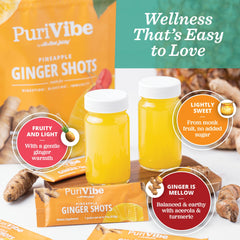 All About Juicing ginger shot pineapple turmeric pour for on-the-go mix