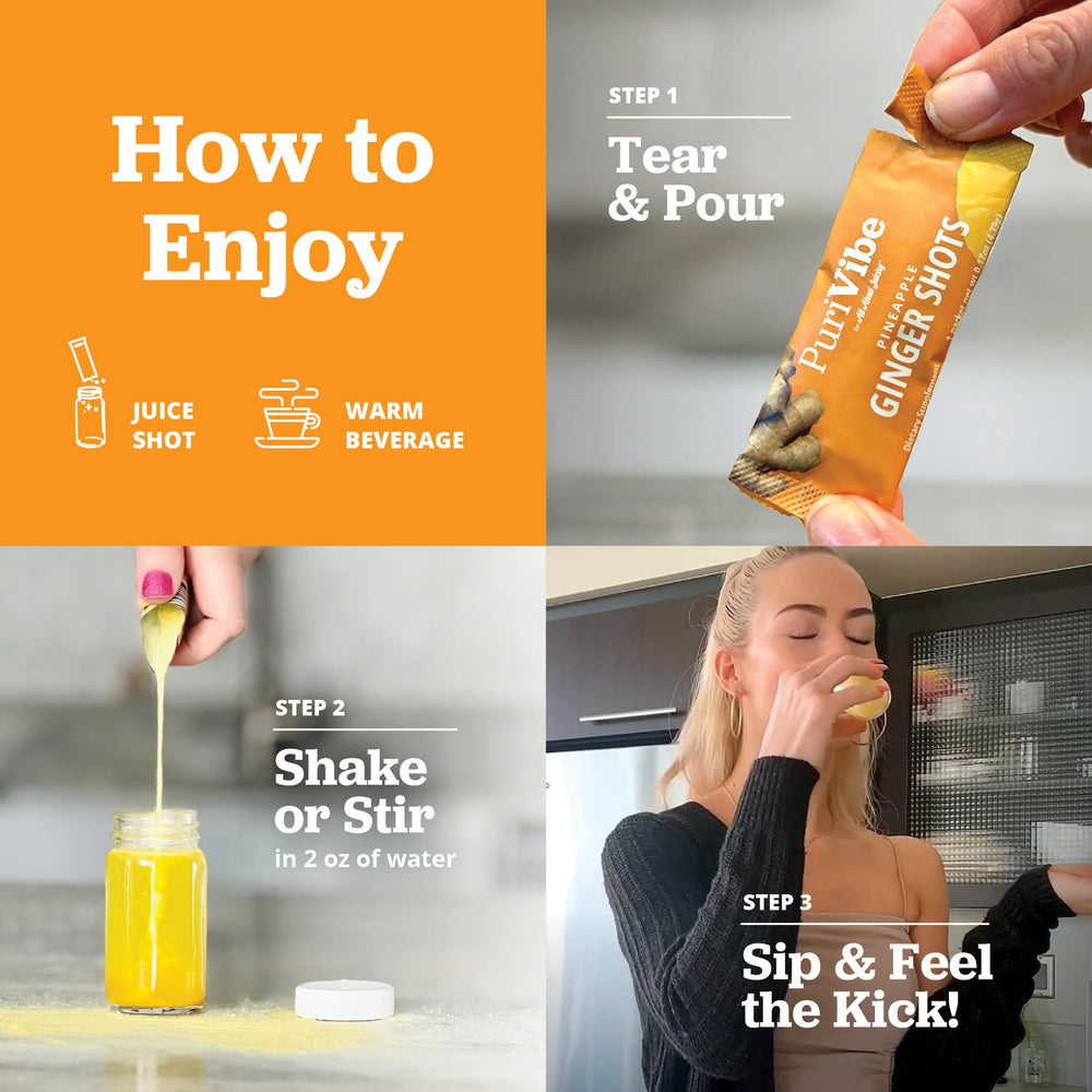All About Juicing pineapple-ginger-turmeric stick pack with low sugar.